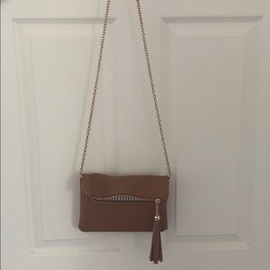 Small Brown Leather Satchel